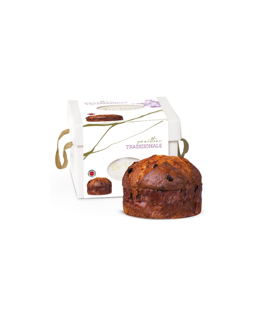 De Vivo - Panettone Traditional Milano - Panmilanese - 1000g