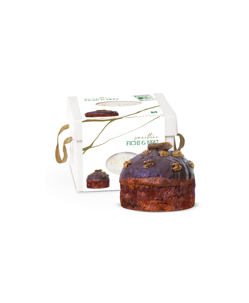 De Vivo - Panettone Fichi e Noci - PanFichi&Noci - 1000g