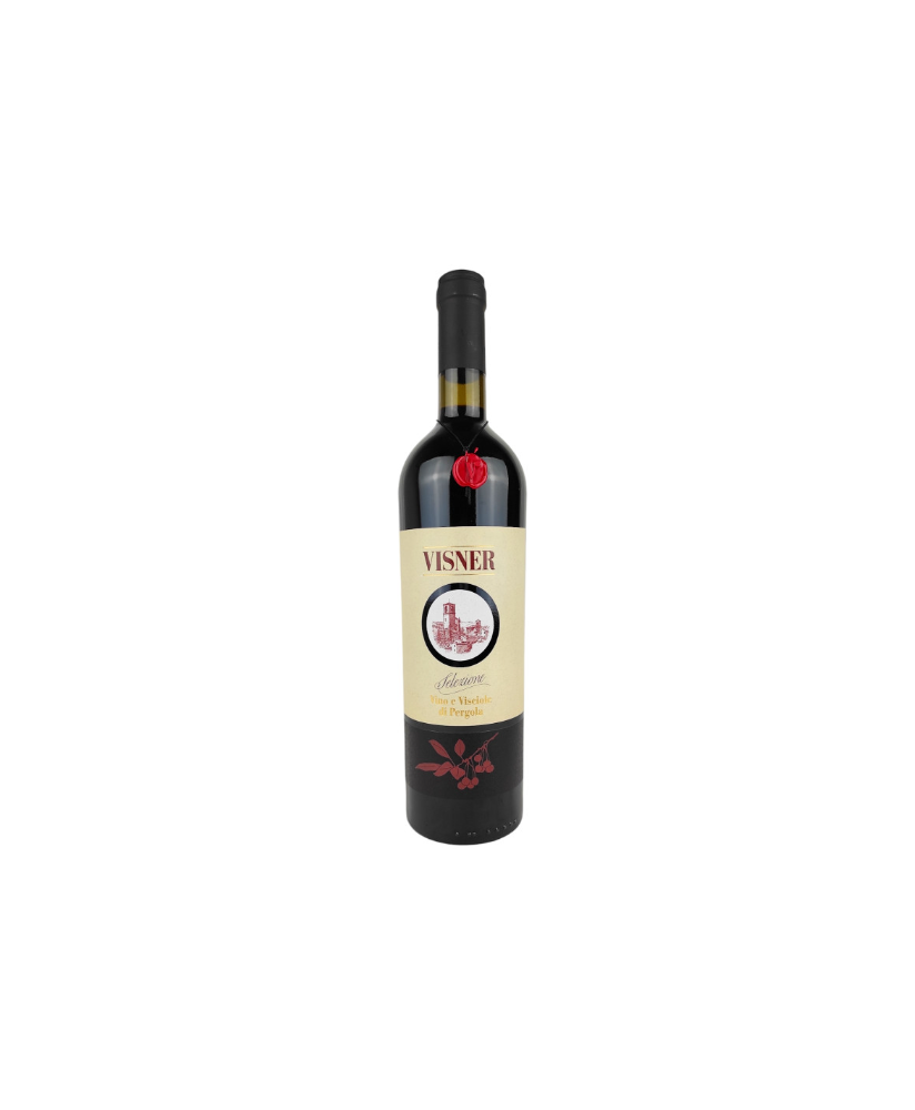 cherries Visner sale sweet red dessert wine Italian wine shop online shop cellar wines sweet wine and cherry