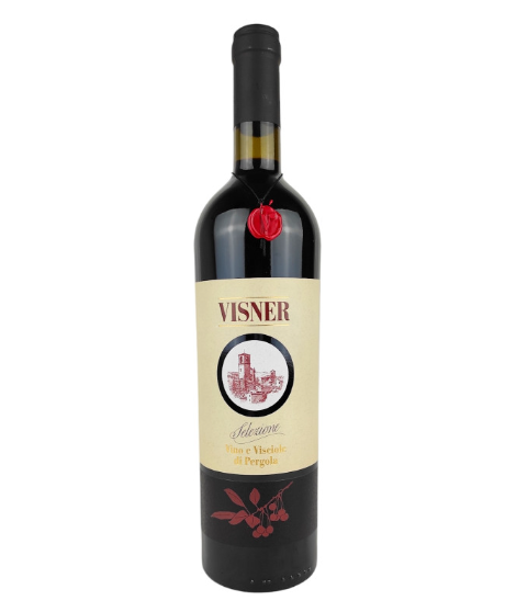 cherries Visner sale sweet red dessert wine Italian wine shop online shop cellar wines sweet wine and cherry