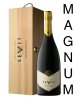 Levii - Brut Millesimato 2020 - Trento DOC - Magnum - Wood Gift Box in - 150cl