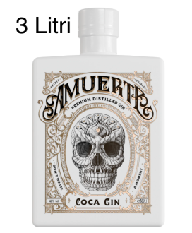 Amuerte - Peruvian Coca Leaf Gin - White Edition - Jeroboam - 3 Litri - 300cl