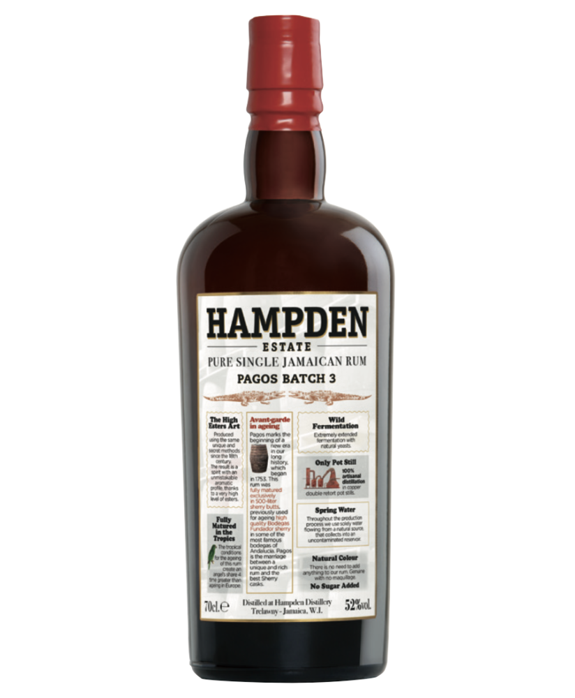 Hampden Estate Giamaican Rum Pagos Sherry Cask prezzo | corso101.com