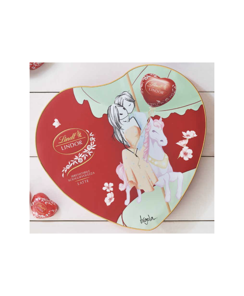 Lindt Virgola box for Valentine's Day shop online |corso101.com