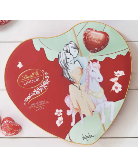 Lindt Virgola box for Valentine's Day shop online |corso101.com