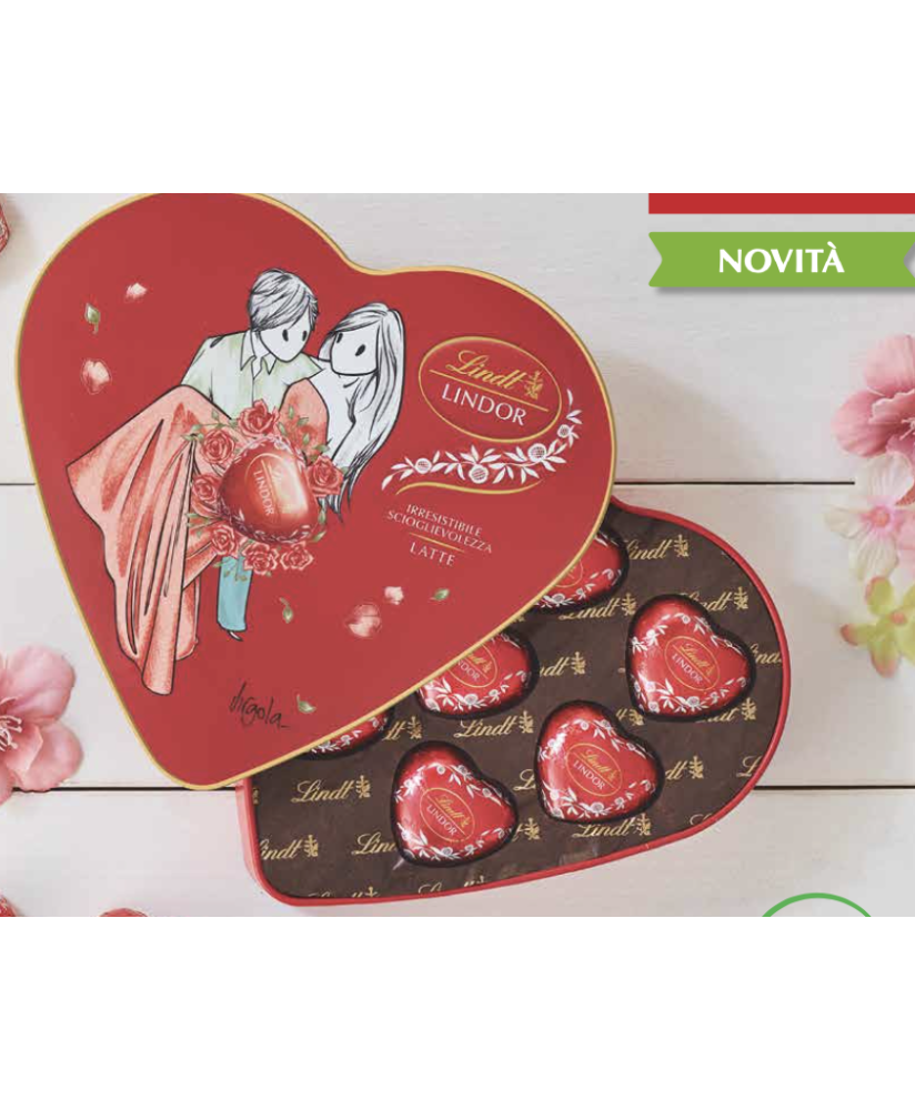 Latta Lindt Virgola San Valentino vendita online | corso101