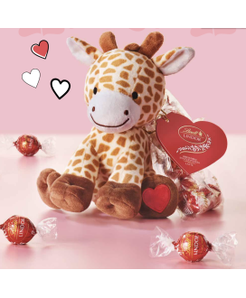 Lindt - Peluches Giraffa - Lindor Latte - 100g