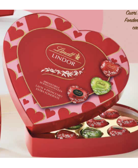 Lindt - Lindor Heart Assorted Carton Box - 178g