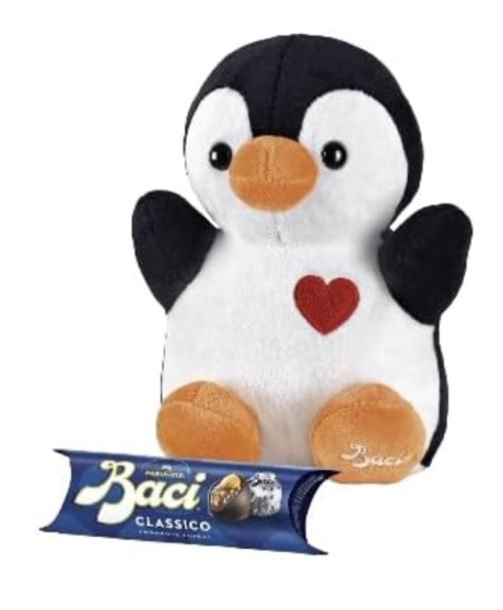 Online sales cuddly Valentine Fox Peluches Baci Perugina Italian, at the best price. Shop Perugina packs.