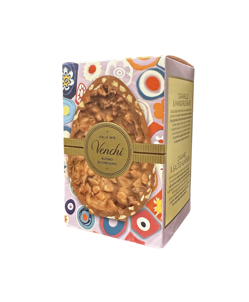 Venchi - Uovo mignon Mandorle Salate & Caramello - 70g | corso101.com