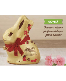 Lindt - Gold Bunny - Cioccolato al Latte - Linea Affetto - 100g