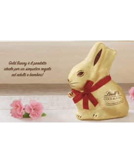 Vendita online Coniglietti Gold Bunny di Pasqua Lindt & Sprüngli al Latte (SCONTO 10%). Shop on line Coniglietto di cioccolato a