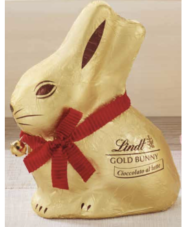 Vendita online Coniglietti Gold Bunny di Pasqua Lindt & Sprüngli al Latte (SCONTO 10%). Shop on line Coniglietto di cioccolato a