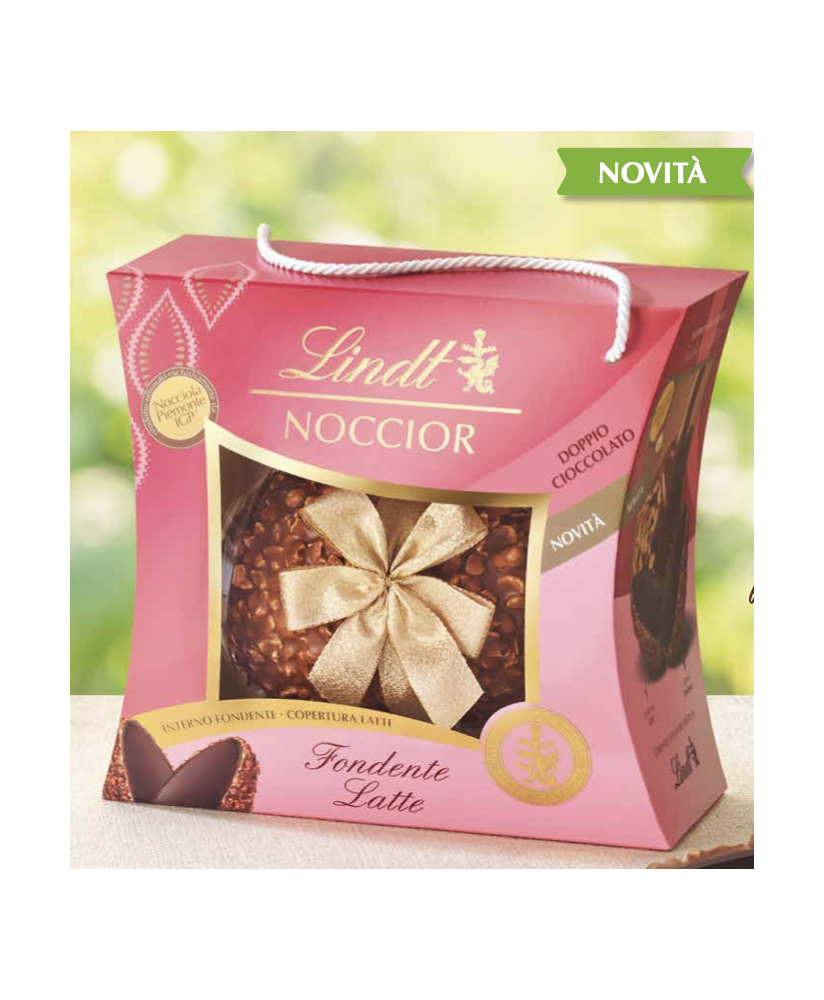 Lindt - Noccior Doppio Cioccolato Fondente Latte - 510g - NEW