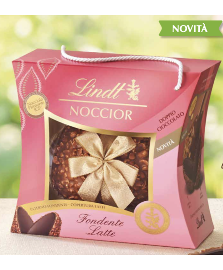 Lindt - Noccior Doppio Cioccolato Fondente Latte - 510g - NEW