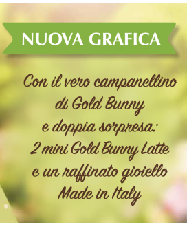 Vendita online Uovo di Pasqua Lindt & Sprüngli linea Gold Bunny con doppia sorpresa, uovo di cioccolato al latte da bambino (SCO