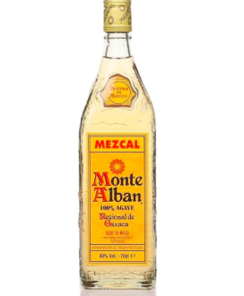 Shop online Mezcal Monte Alban with Gusano worm. Quality mezcal online sales at the best price.