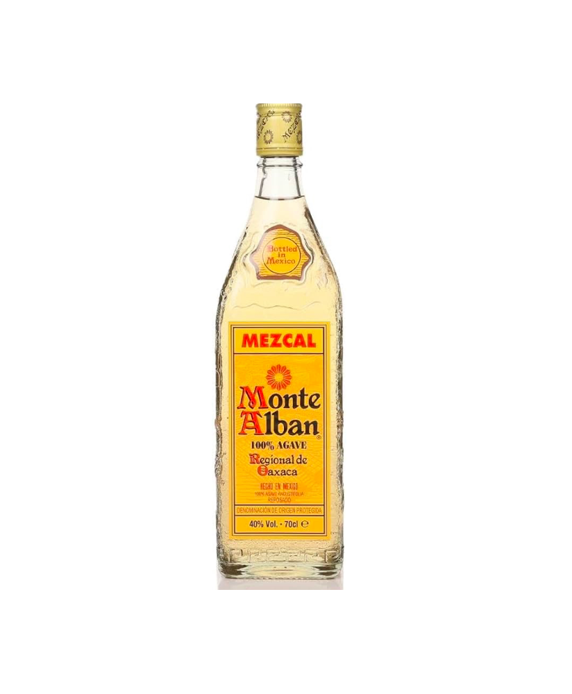 Shop online Mezcal Monte Alban with Gusano worm. Quality mezcal online sales at the best price.