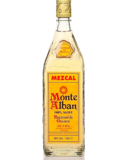 Shop online Mezcal Monte Alban with Gusano worm. Quality mezcal online sales at the best price.