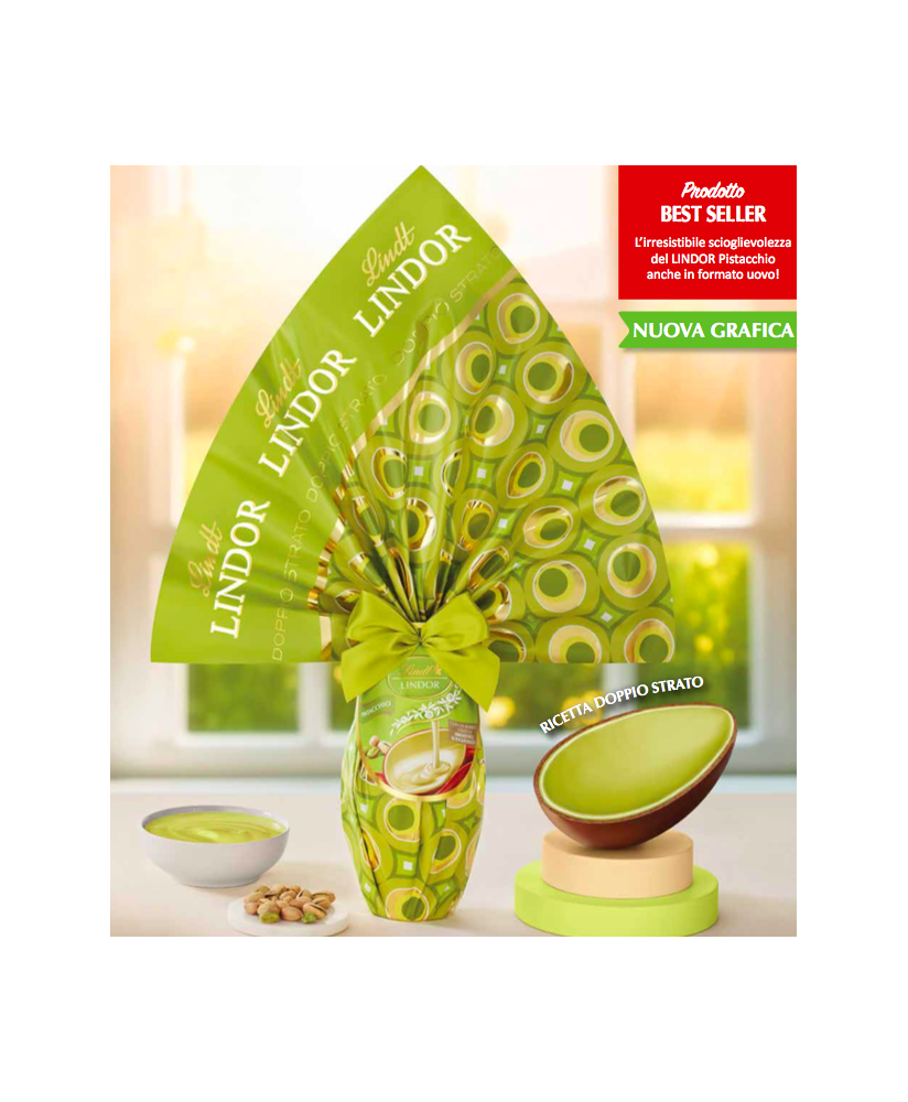 Shop online Easter eggs Lindt Lindor Pistachio flavor new | corso101