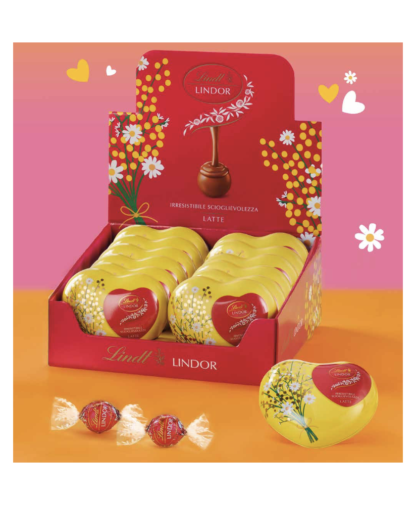 Online sale heart Box Lindt women's day day chocolates. Shop packs Lindt