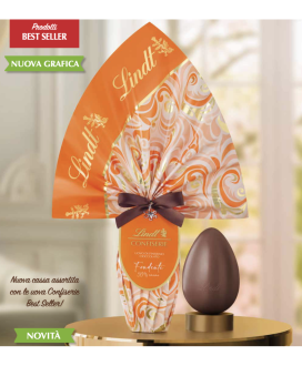 Vendita online Uovo di Pasqua 2025 Lindt & Sprüngli fondente classico tradizionale (SCONTO 10%). Shop uova di cioccolato