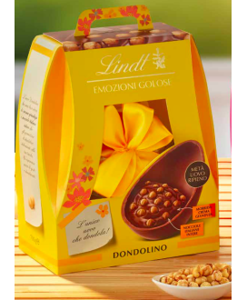 Vendita online Uova di Pasqua, Dondolino Lindt & Sprüngli, al Latte con Nocciole Piemonte Intere (SCONTO 10%). Shop on line uova