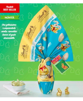 Lindt - Uovo Gold Bunny - Stracciatella - 260g - Novità