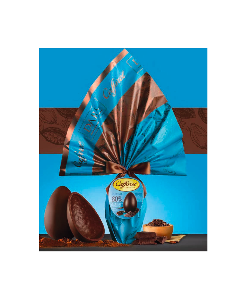 Easter egg Cafferel dark chocolate raspberry shop online | corso101