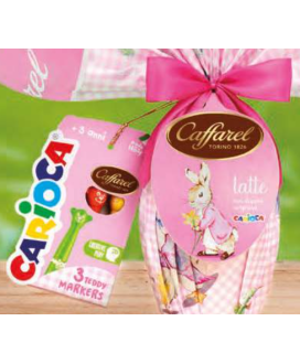 Online sales Caffarel Eggs for children female, milk chocolate with double surprise, Italian high-quality milk chocolate. Shop o