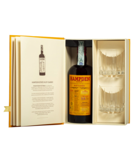 Hampden Estate - HLCF 2017 Classic Overproof - Libro con Bicchieri - Pure Single Giamaican Rum - 70cl