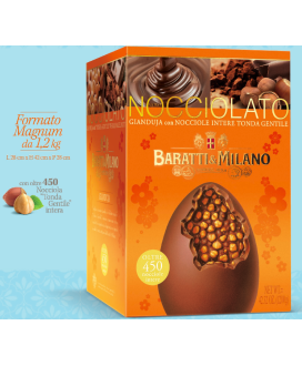 Uovo di Pasqua Baratti Gianduja con Nocciole Magnum 1,2 kg | corso101