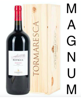 Tormaresca - Primitivo 2023 - Neprica - Puglia IGT - MAGNUM - Astucciato in legno - 150cl