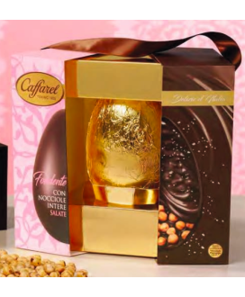 Caffarel - Whole Hazelnuts Salted - Dark Chocolate - Italian delights - 530g