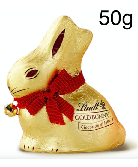 Vendita online Coniglietti Gold Bunny di Pasqua Lindt & Sprüngli al Latte (SCONTO 10%). Shop on line Coniglietto di cioccolato a