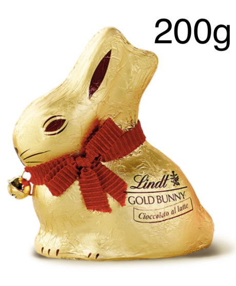 Vendita online Coniglietti Gold Bunny di Pasqua Lindt & Sprüngli al Latte (SCONTO 10%). Shop on line Coniglietto di cioccolato a