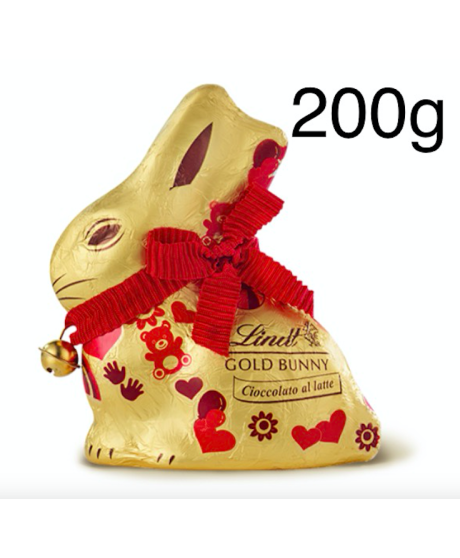 Lindt - Gold Bunny - Cioccolato al Latte - Linea Affetto - 200g