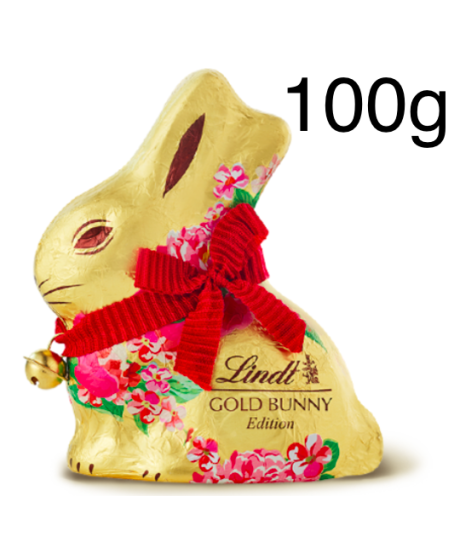 Vendita online Coniglietto Gold Bunny Floreale Lindt & Sprüngli al Latte (SCONTO 10%). Shop on line Coniglietto di cioccolato a