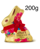 Gold Bunny - Milk Chocolate - 200g - Flower