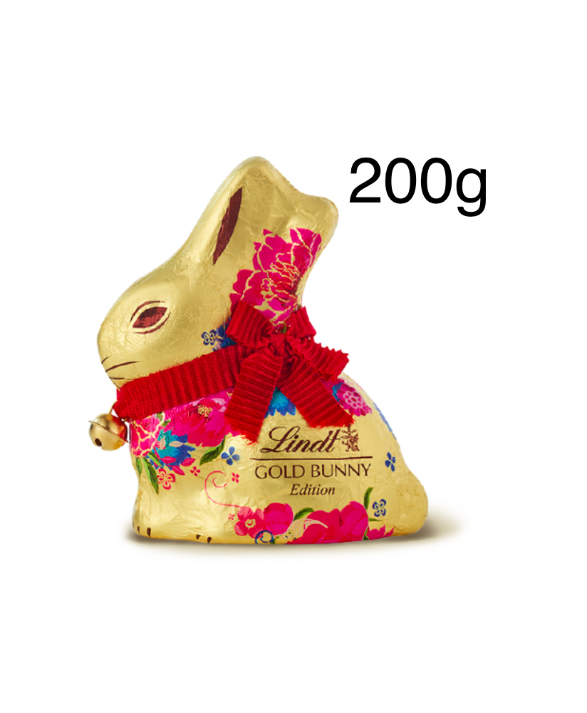 Online selling and buy easter eggs Lindt Gold Bunny rabbit Easter milk chocolate, dark, white, and hazelnuts.Lindt and Sprungli