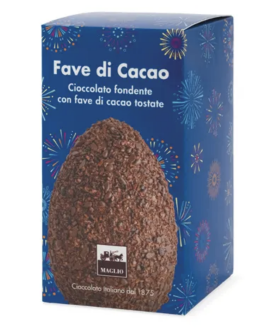 Maglio - Mini Uovo Fondente con Fave di Cacao - 62% - 90g