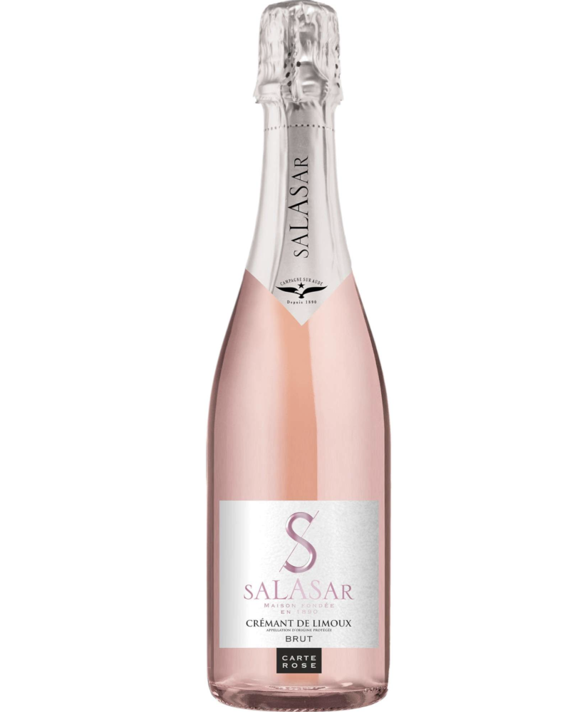 Salasar - Cremant de Limoux - Carte Rosé - Rosé Brut AOC - 75cl