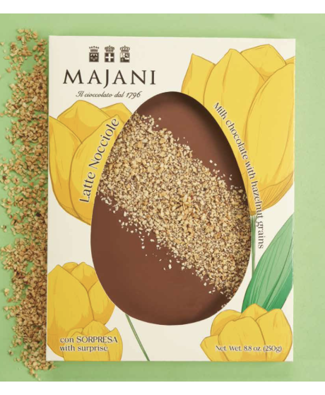 Vendita online uova di Pasqua Majani di cioccolato bianco con amarene. Shop on line Uovo di Pasqua con amarene