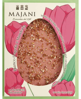 Buy on line italian Easter eggs with surprise Dark Chocolate with Orange Peel . Shop on line easter egg Majani Fiat cremino, dar