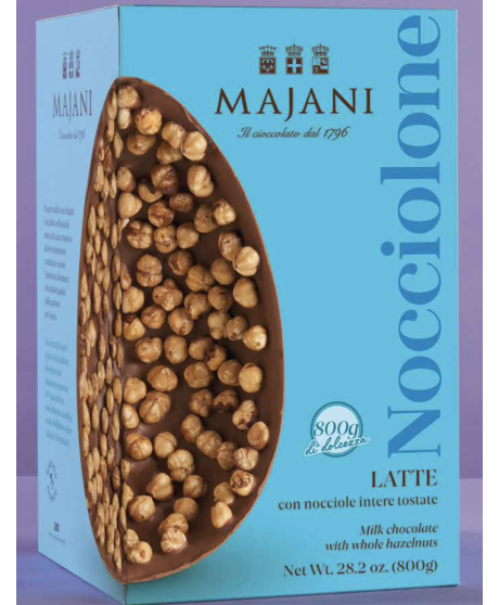 Majani - Nocciolone - Latte e Nocciole - 800g