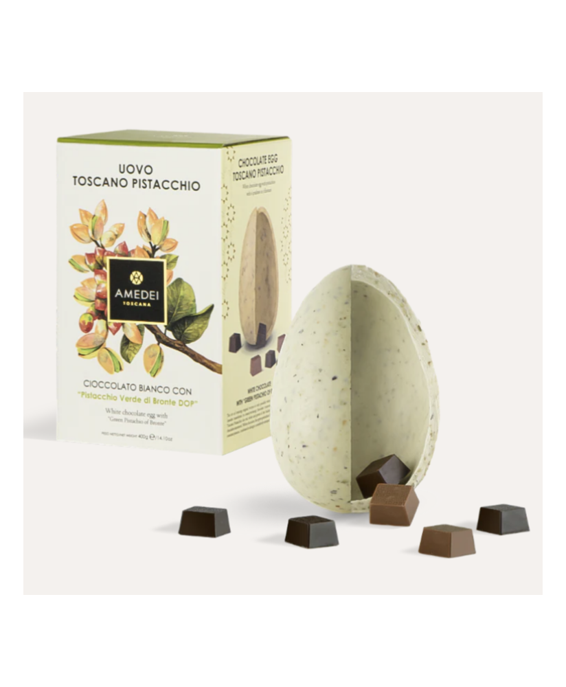 Uova di Pasqua Amedei uovo Toscano Pistacchio online shop | corso101