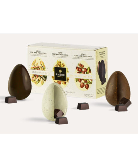 Amedei - Three Eggs and Fruits Selection - 240g | corso101.com