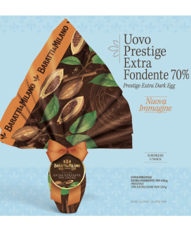 Baratti - Uovo Prestige Ciuffo - Extra Fondente 70% - 210g