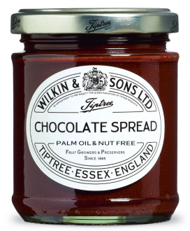 Wilkin and Sons chocolate cream online sale. Shop online English Tiptree chocolate spread. Online price