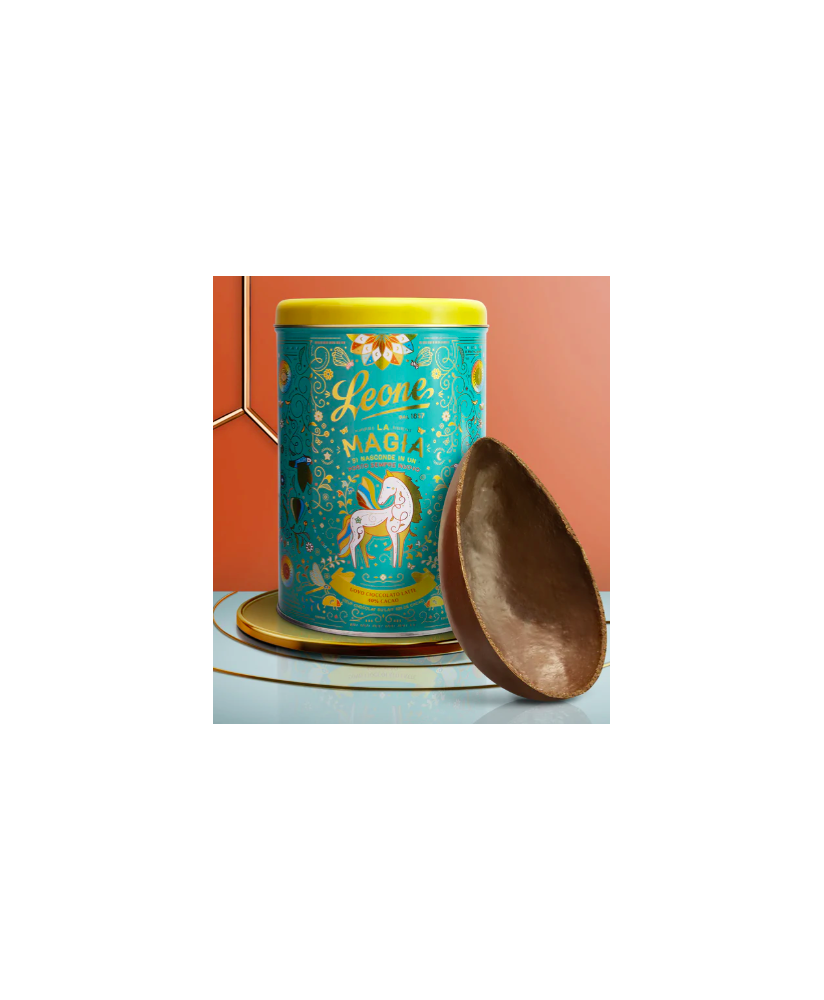 Leone - Classic Milk Egg 40% - Tin - 300g | Corso101.com